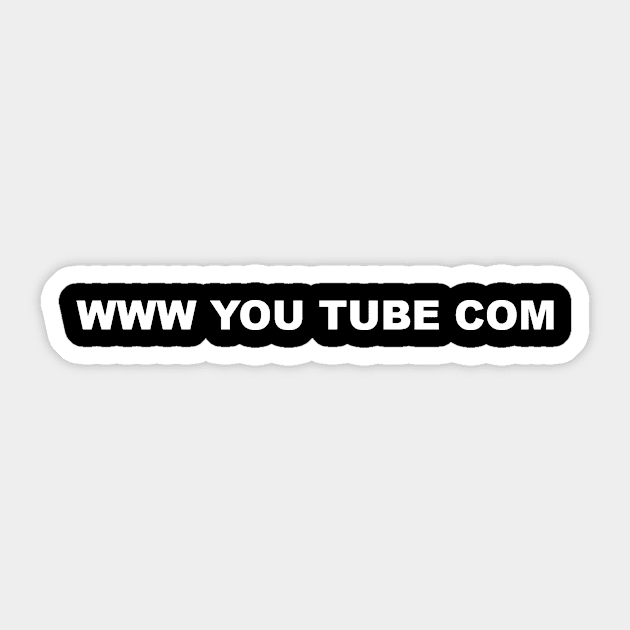 WWW YOU TUBE COM Sticker by Mandalasia